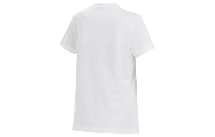 (WMNS) Y-3 Logo Printing Round-neck Tee White GM3273