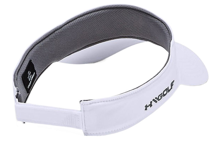 Under Armour Core Golf Visor 'White Black' 1328676