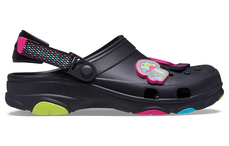 Crocs Classic All-Terrain Clog Minimalistic Casual Unisex Black Sandals 207340-001
