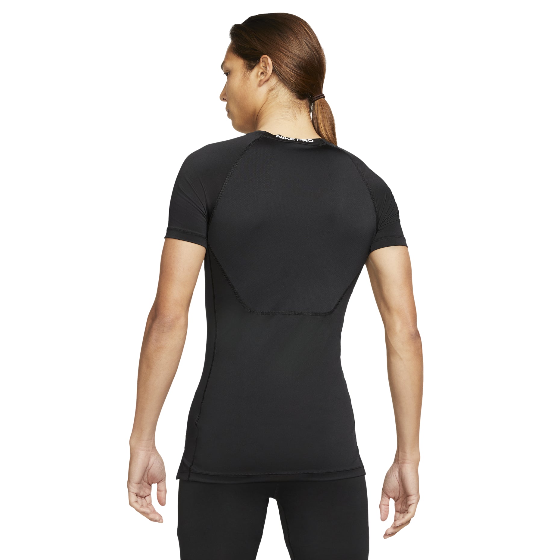Nike Logo Printing Training Sports Breathable Short Sleeve Gym Clothes Black DD1993-010