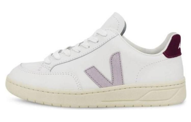 Veja V-12 Leather 'Extra White Purple' XD0203301