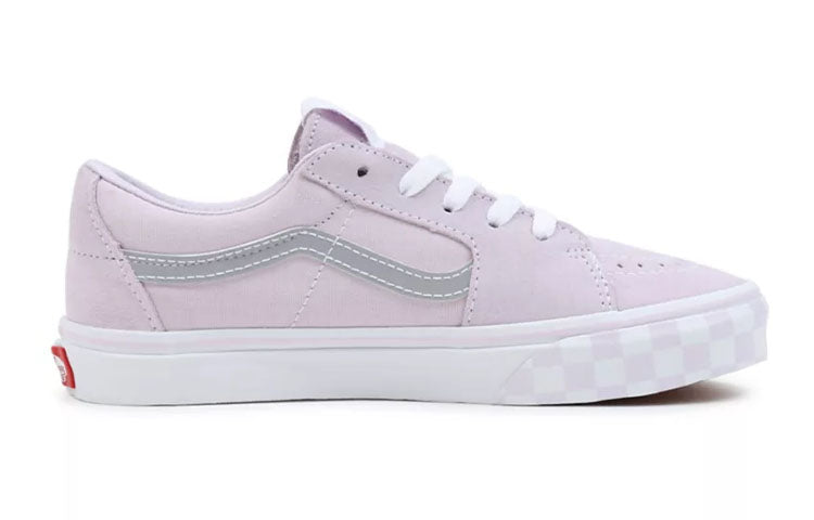 Vans Reflective Sidestripe Low-Top Sneakers K Pink/Gray VN0A5EE4ACA