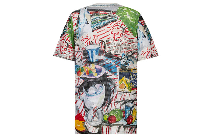 DIOR Technology Mesh Cloth Printed For Men Multi-color 943J640C-0049-970