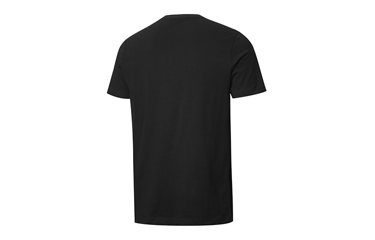 PUMA Embroidered Logo Round Neck Short Sleeve Black 834479-01