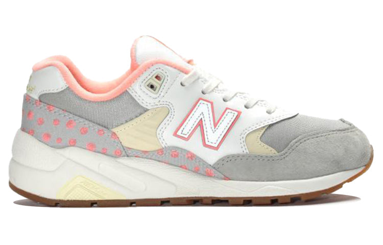 (WMNS) New Balance 580 Polka Dot Sneakers Grey/Pink WRT580KP