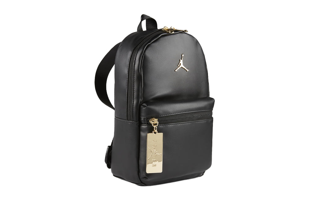 Air Jordan Logo Backpack 'Black Gold' DH0410-010