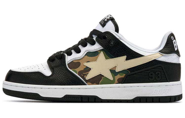 A BATHING APE Sk8 Sta 'Black Camo Beige' 1I70-291-005-BLACK