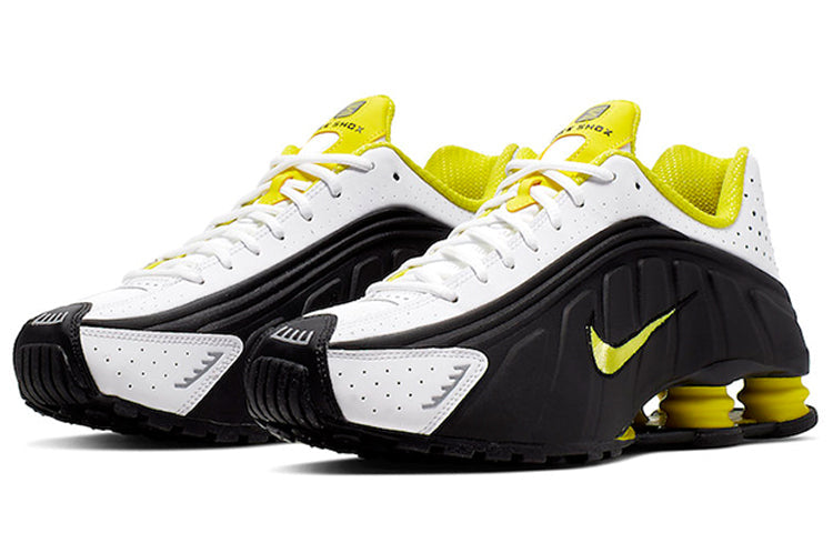 Nike Shox R4 'Black Dynamic Yellow' 104265-048