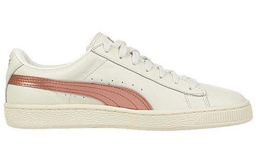 PUMA Basket Classic Metallic White Pink 363201-02