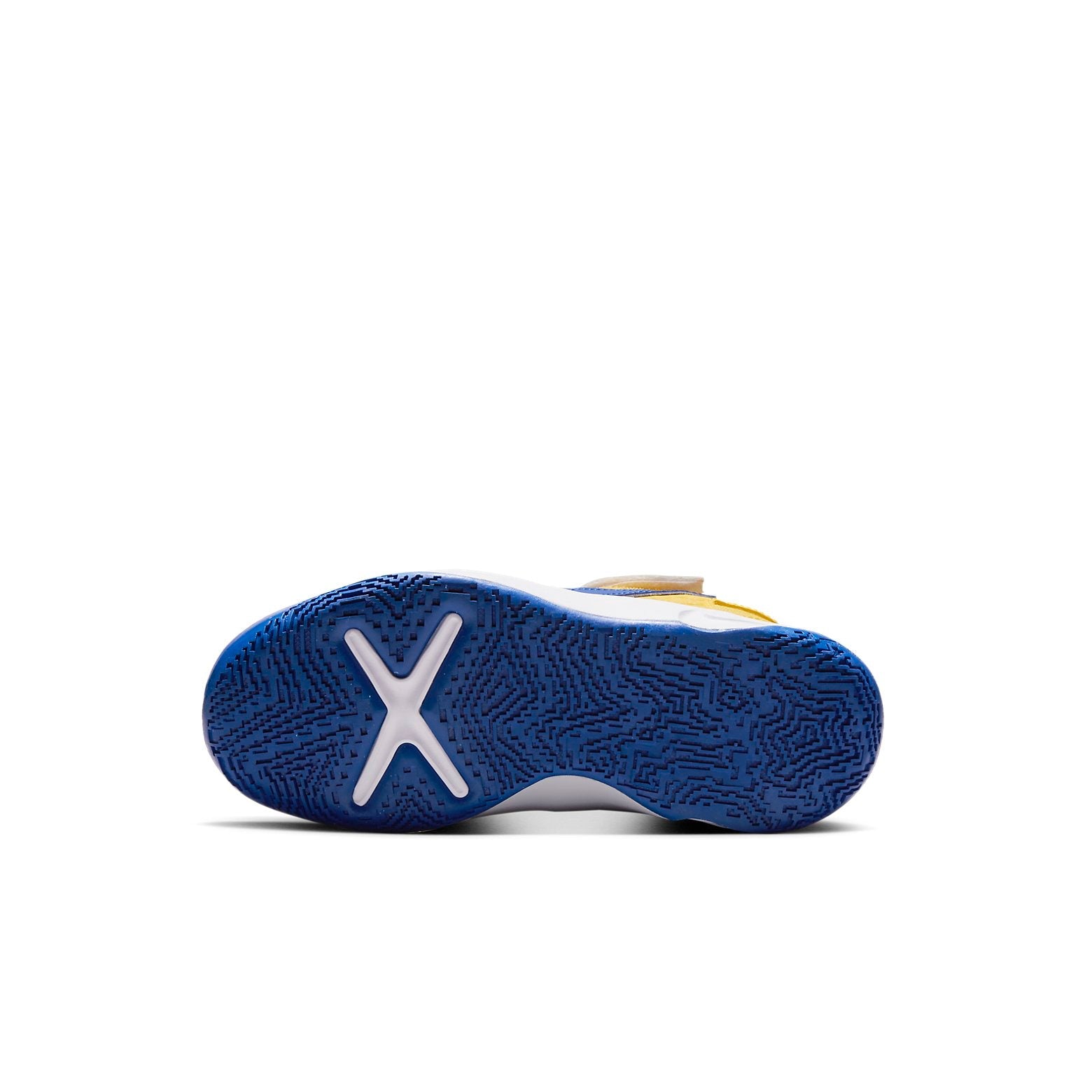 (PS) Nike Team Hustle D 10 FlyEase 'White Blue Yellow' DZ2761-141