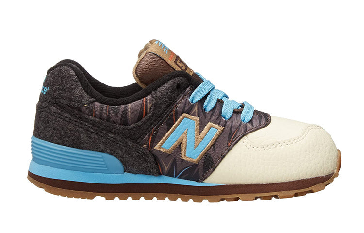 New Balance 574 Deep Freeze Athletic Running Sneakers Brown/Blue/Beige KL574FMP