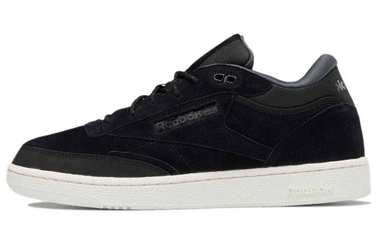 Reebok Club C Mid II Fashion Casual Skate Shoes Unisex Black H69126