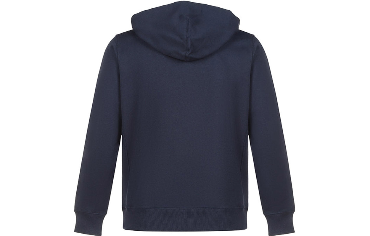 Men's KENZO FW20 Small Tiger Head Pattern Zipper Navy Blue FA65BL7214MD-76