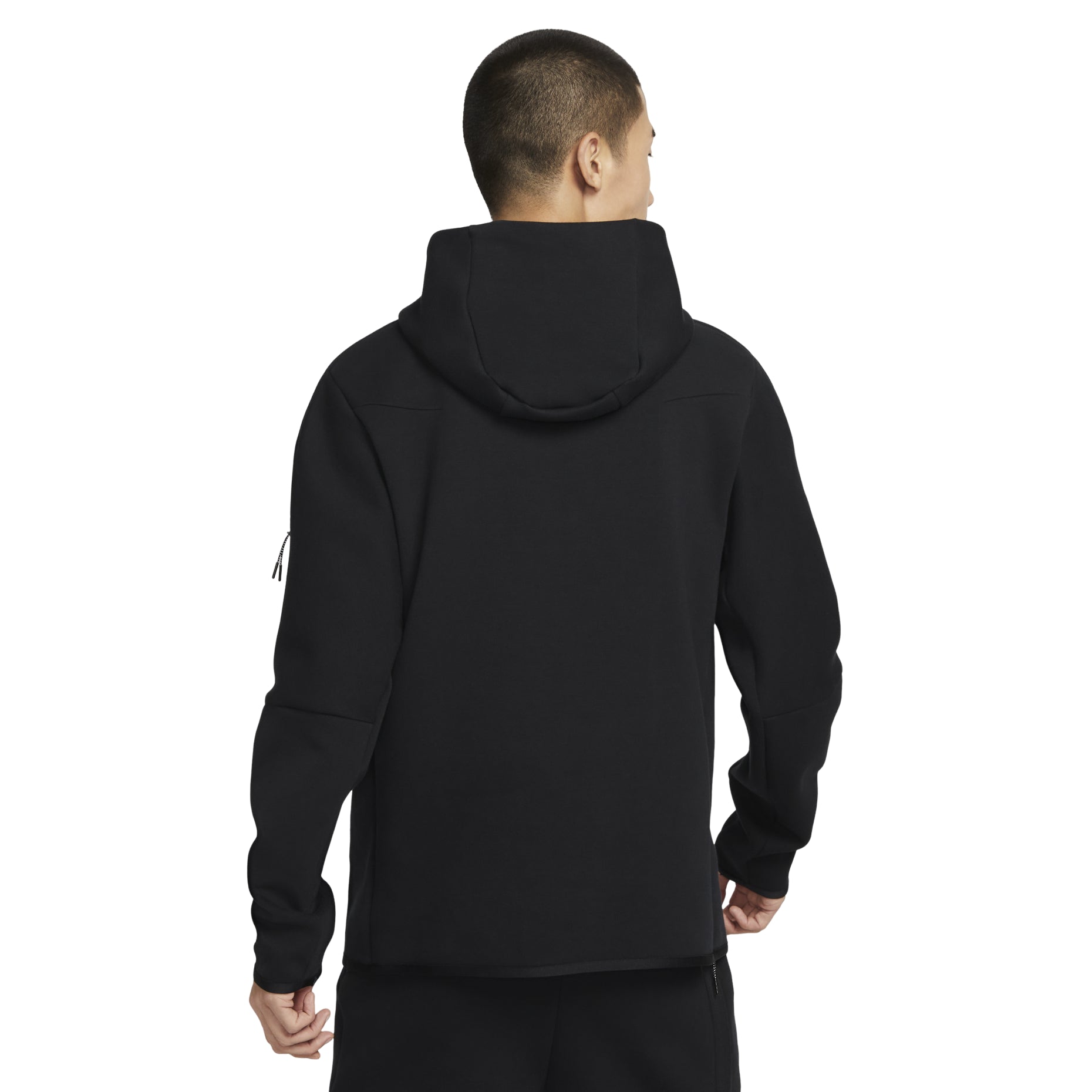 Nike Tech Fleece Pullover Graphic Hoodie 'Black' DX0578-010