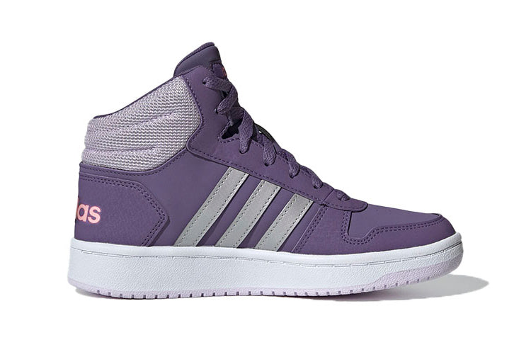 (GS) adidas Hoops 2.0 Mid 'Purple' EH0170
