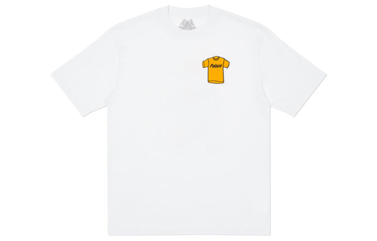 PALACE Cartoon Printing Pattern Short Sleeve Unisex White PAL-FW20-306