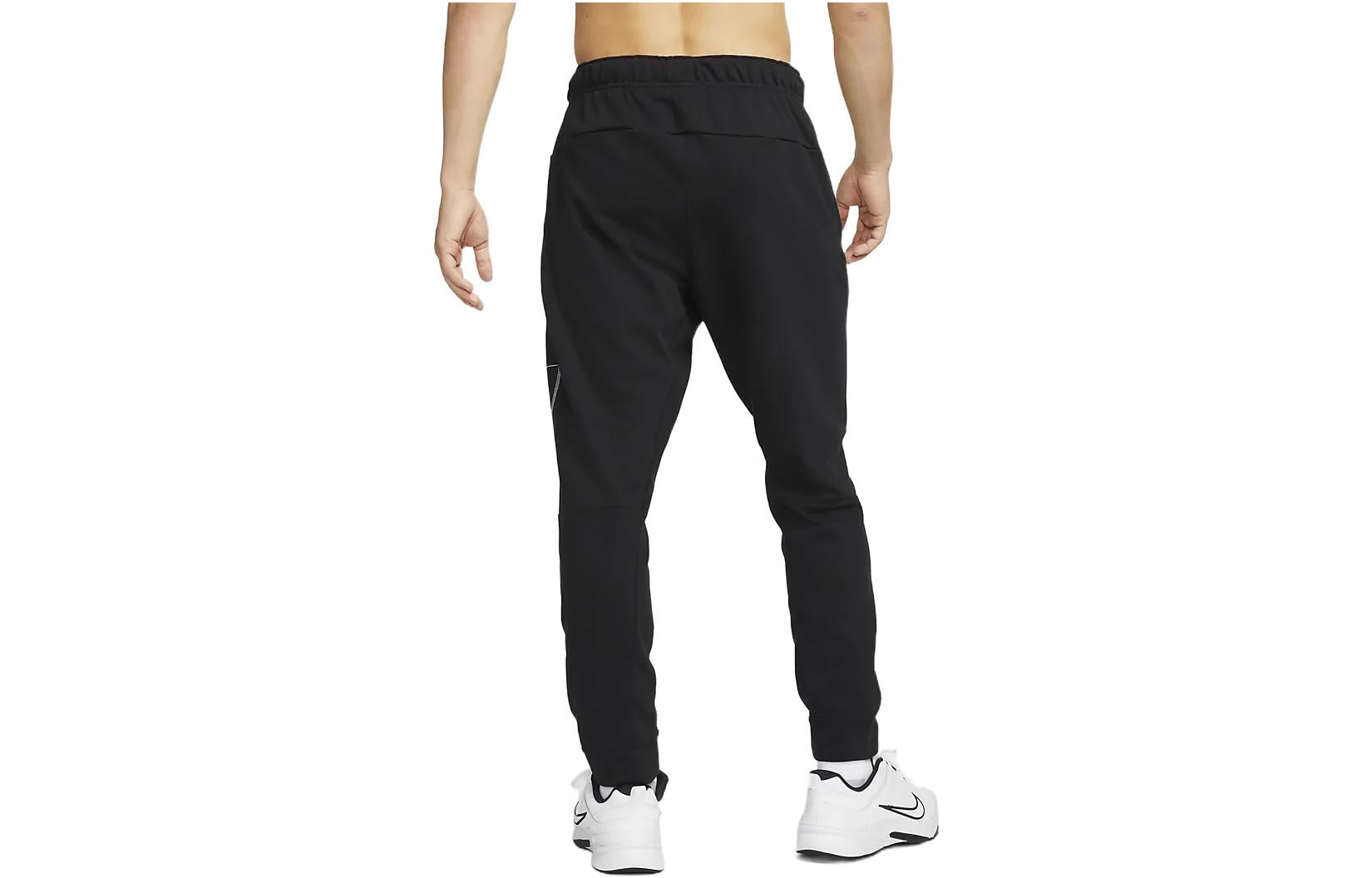Nike Dri-FIT Fleece Tapered Running Pants 'Black' DQ6615-010