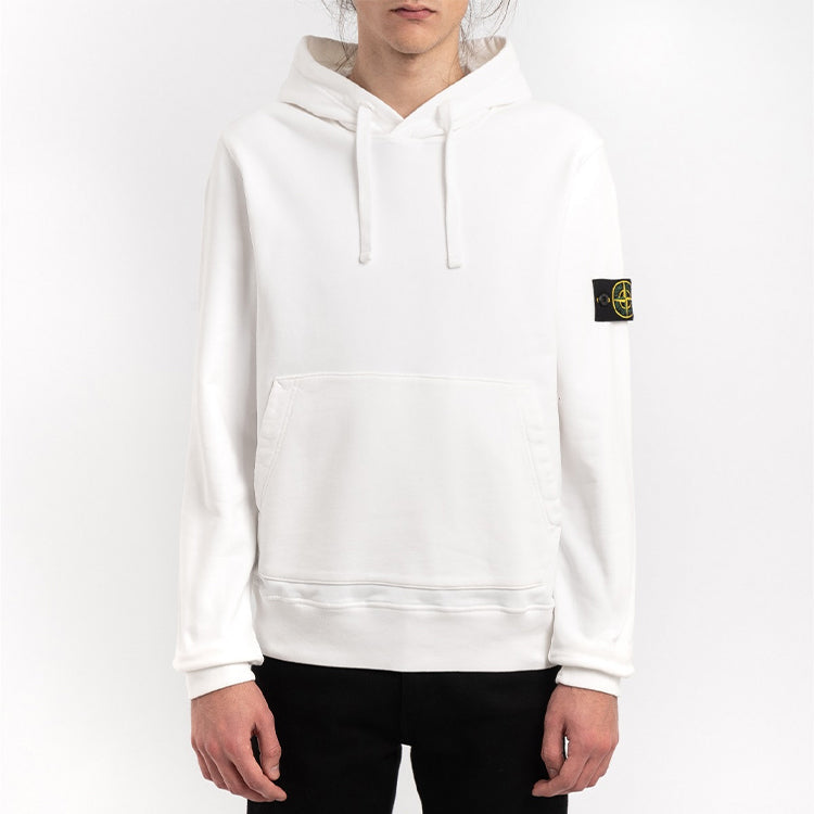 Men's STONE ISLAND Logo Cotton White 721564151-V0001