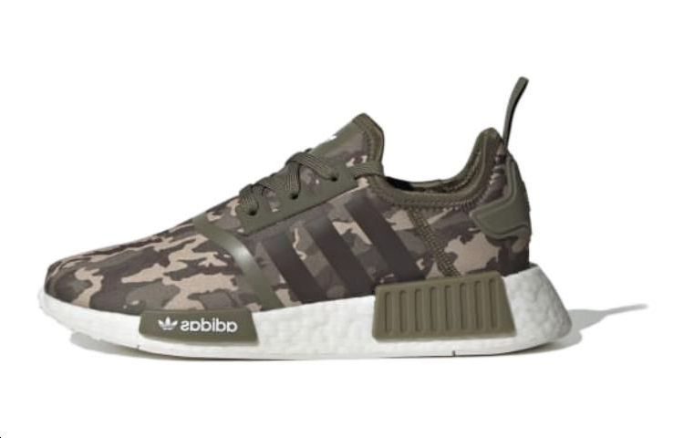 (GS) adidas NMD_R1 'Olive Strata Camo' HQ1652
