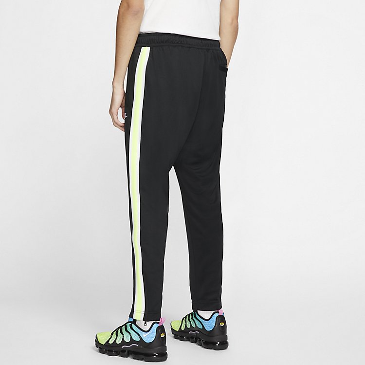Nike Sportswear Tribute Track Pants 'Black Volt-White' AR2246-012