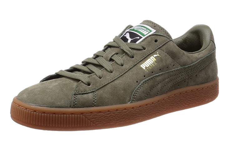PUMA States Lightweight Breathable Low Top Casual Skate Shoes Dark Grey 358390-02