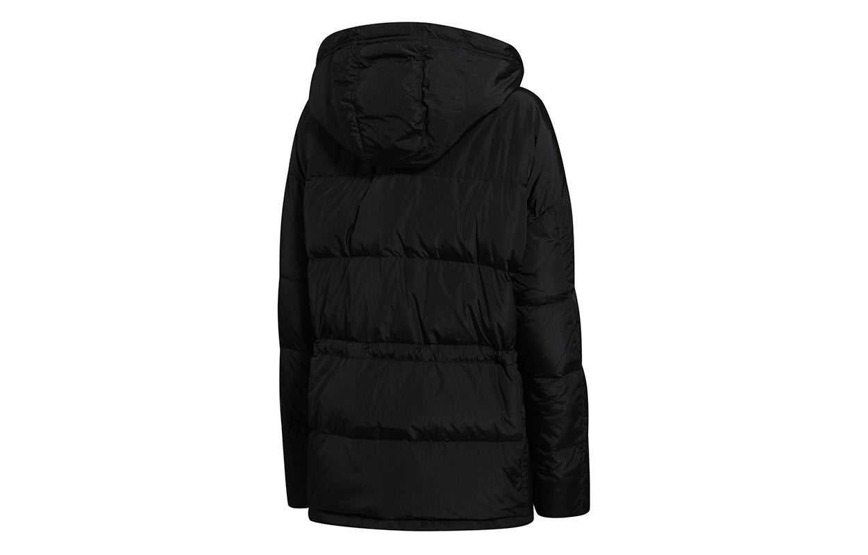 (WMNS) adidas originals Os Down Jacket Casual Sports hooded down Jacket Black GD2501