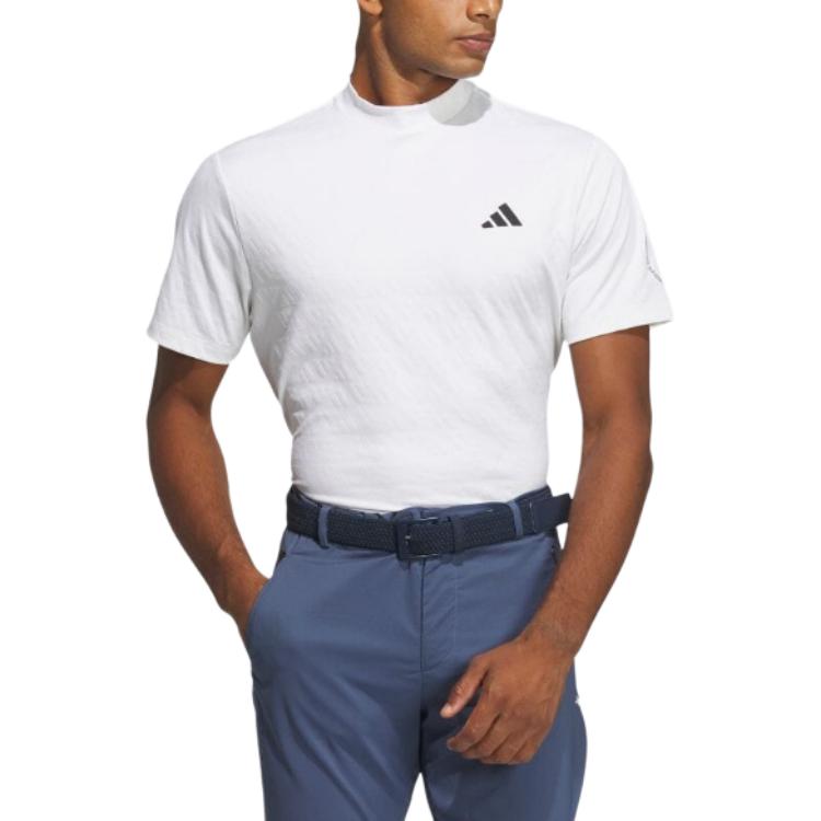 adidas Street Style Plain Logo T-Shirts Asia Sizing 'White' IN9059