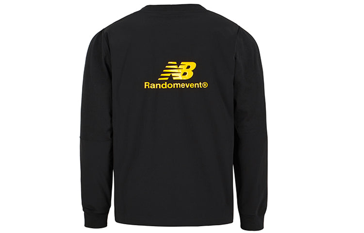 New Balance Men's New Balance x Randomevent Rebirth Series Crossover Athleisure Casual Sports Pullover Black AMT93683-BK