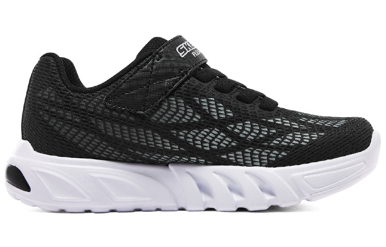 (GS) Skechers Flex-Glow Elite 'Black White' 400137L-BKSL