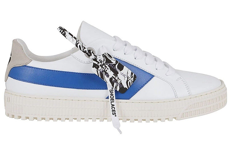 Off-White Low Top Sneakers White/Blue OMIA177E20LEA0010145