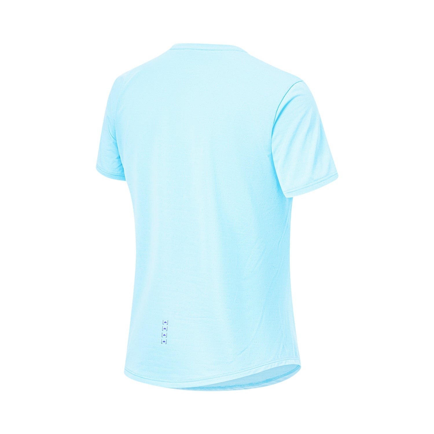 (WMNS) Li-Ning Athletic Standard Fit Crew Neck T-Shirt 'Light Blue' ATST520-4