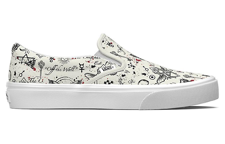 Vans slip-on 'White Black' VN0A7Q5DKIG