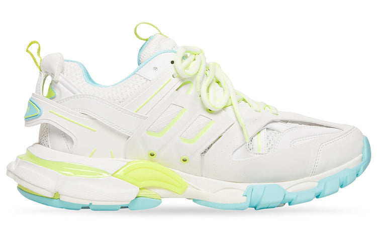 (WMNS) Balenciaga Track Sneaker 'White Neon Yellow' 542436W3AC69704
