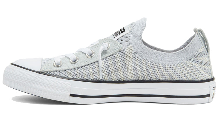 (WMNS) Converse Galactic Nuclei Chuck Taylor All Star Shoreline Knit Slip White 566249C
