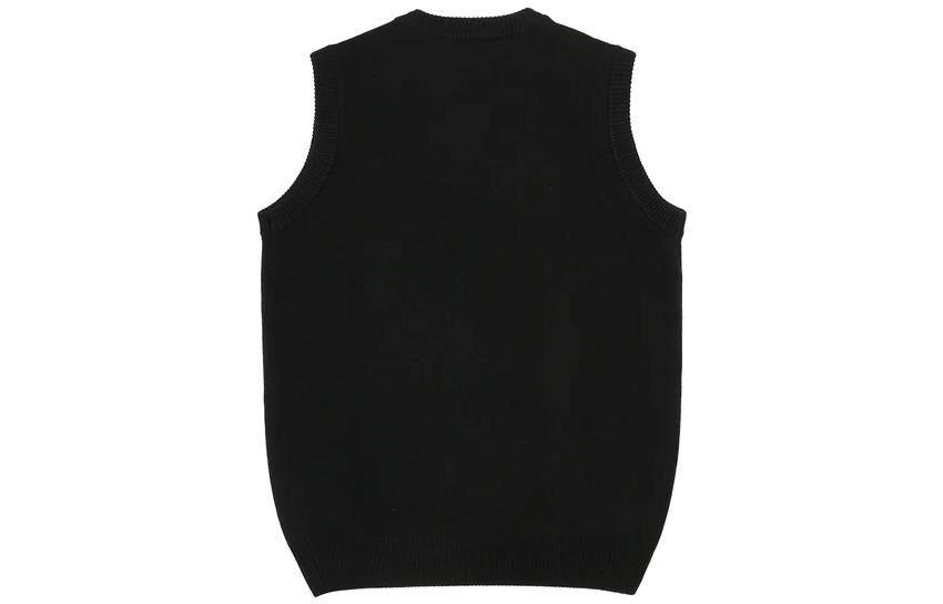 Palace Rose Knit Vest 'Black' P23KW009