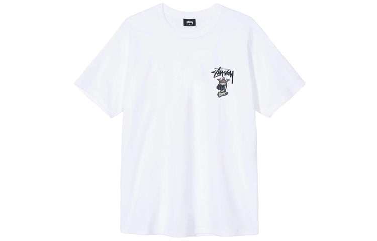Stussy Unisex Knowledge Is King Tee White 3903523