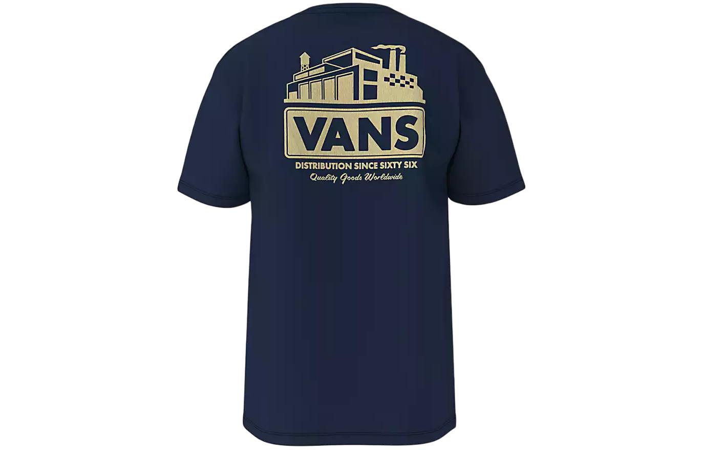 Vans Distribution T-shirt 'Navy' VN000P6ANVY