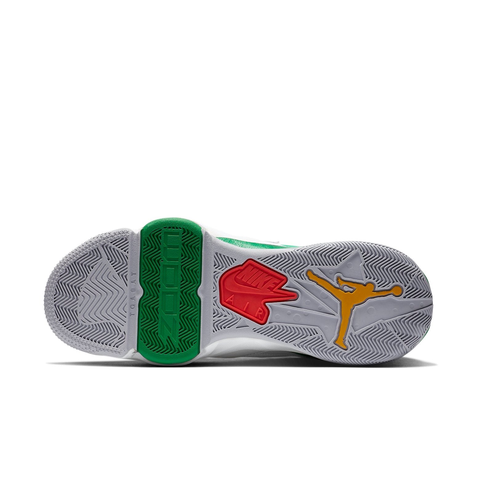 Air Jordan Zoom '92 'White Lucky Green Dark Sulfur' CK9183-103
