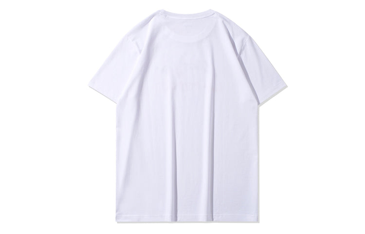 Li-Ning Sports Fashion Series Alphabet Sports Short Sleeve White AHSQ451-1