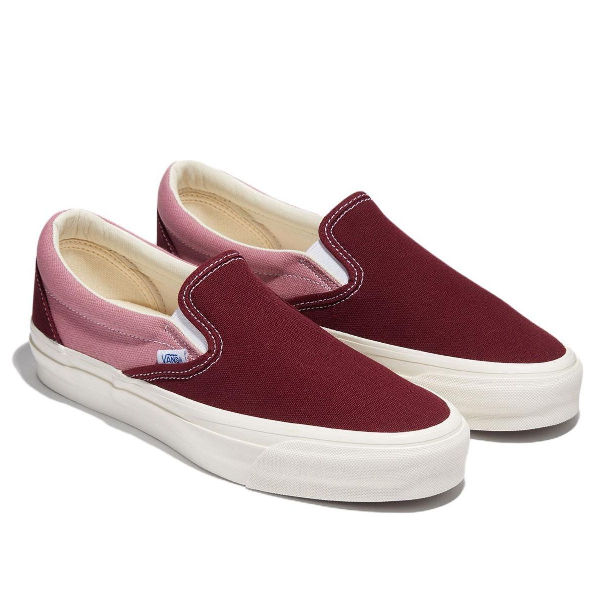 Vans Slip-on Premium Reissue 98 LX 'BMX Maroon Pink' VN000CSE5T2