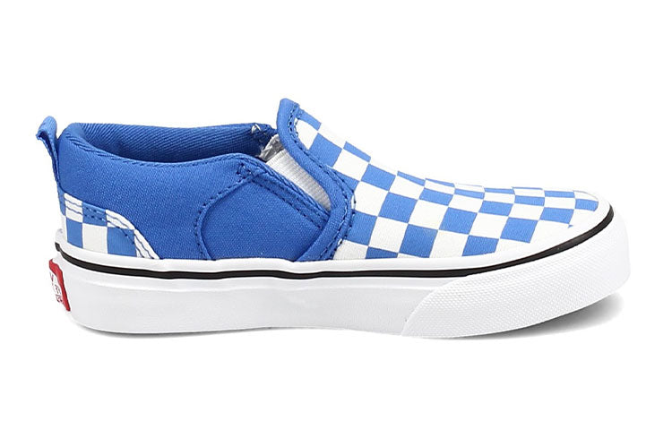Vans Asher Kids 'Checkerboard - Nebulas Blue' VN0A45JR0OZ