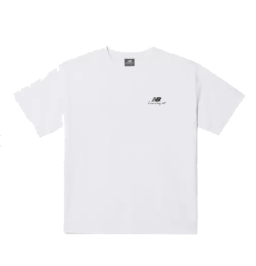New Balance x IU The Winning T-Shirt Asia Sizing 'W' hite NBNEE3A013