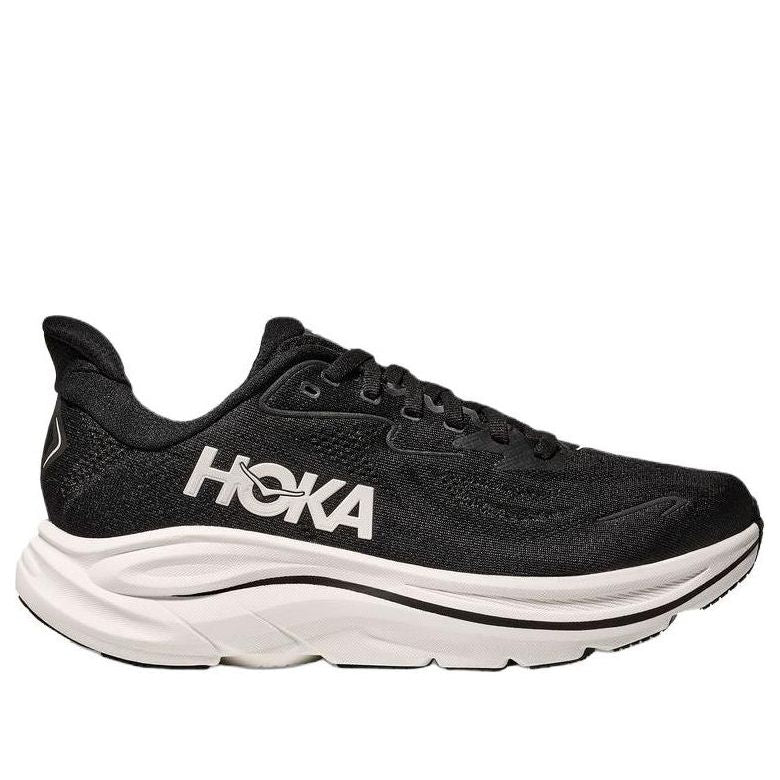 (WMNS) HOKA ONE ONE Clifton 10 Wide 'Black White' 1162050-BBLC