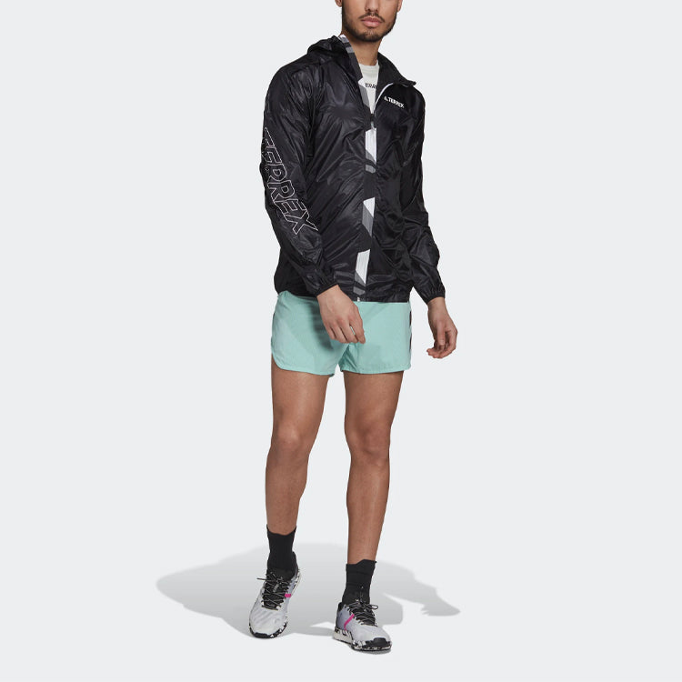 adidas Outdoor Sports Hooded Jacket Black GJ7621