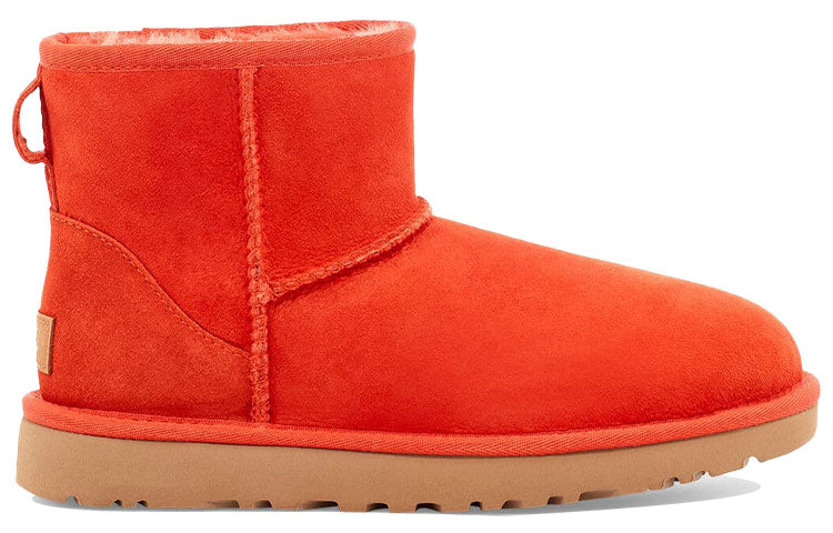 (WMNS) UGG Classic Mini II Boot Snow Boots Orange 1016222-LFL