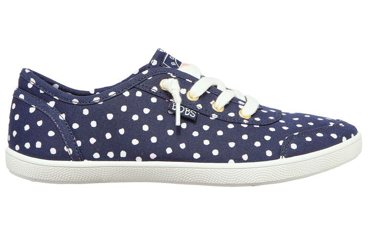 (WMNS) Skechers Bob's B Cute Low-Top Sneakers Dark-Blue 113505-NVY