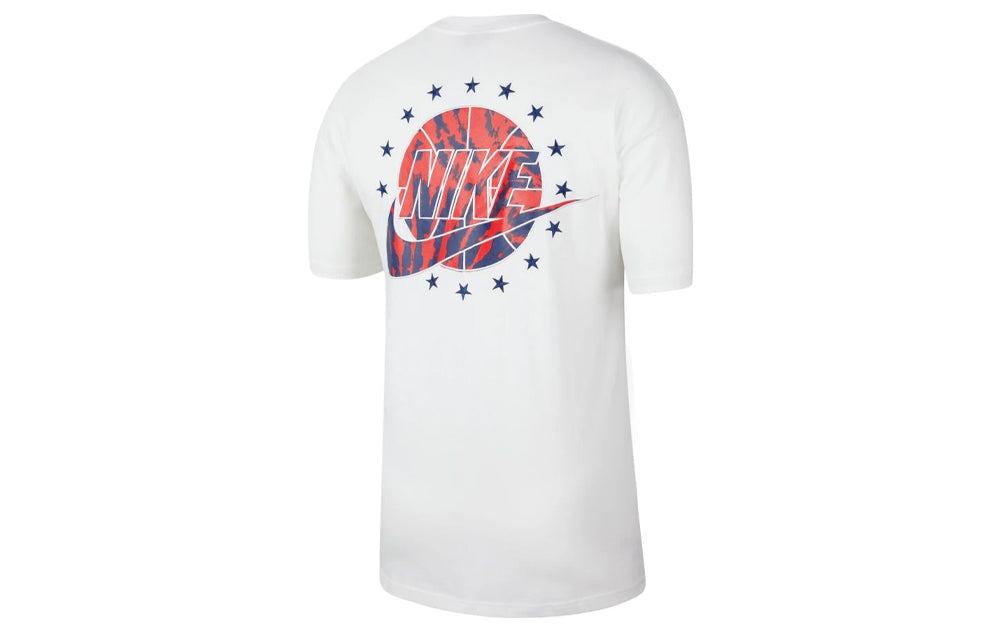 Nike logo Printing Casual Short Sleeve White CV1083-100
