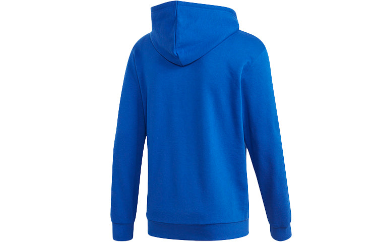 adidas originals Outline Trefoil logo Printing Sports Pullover Blue GF4101