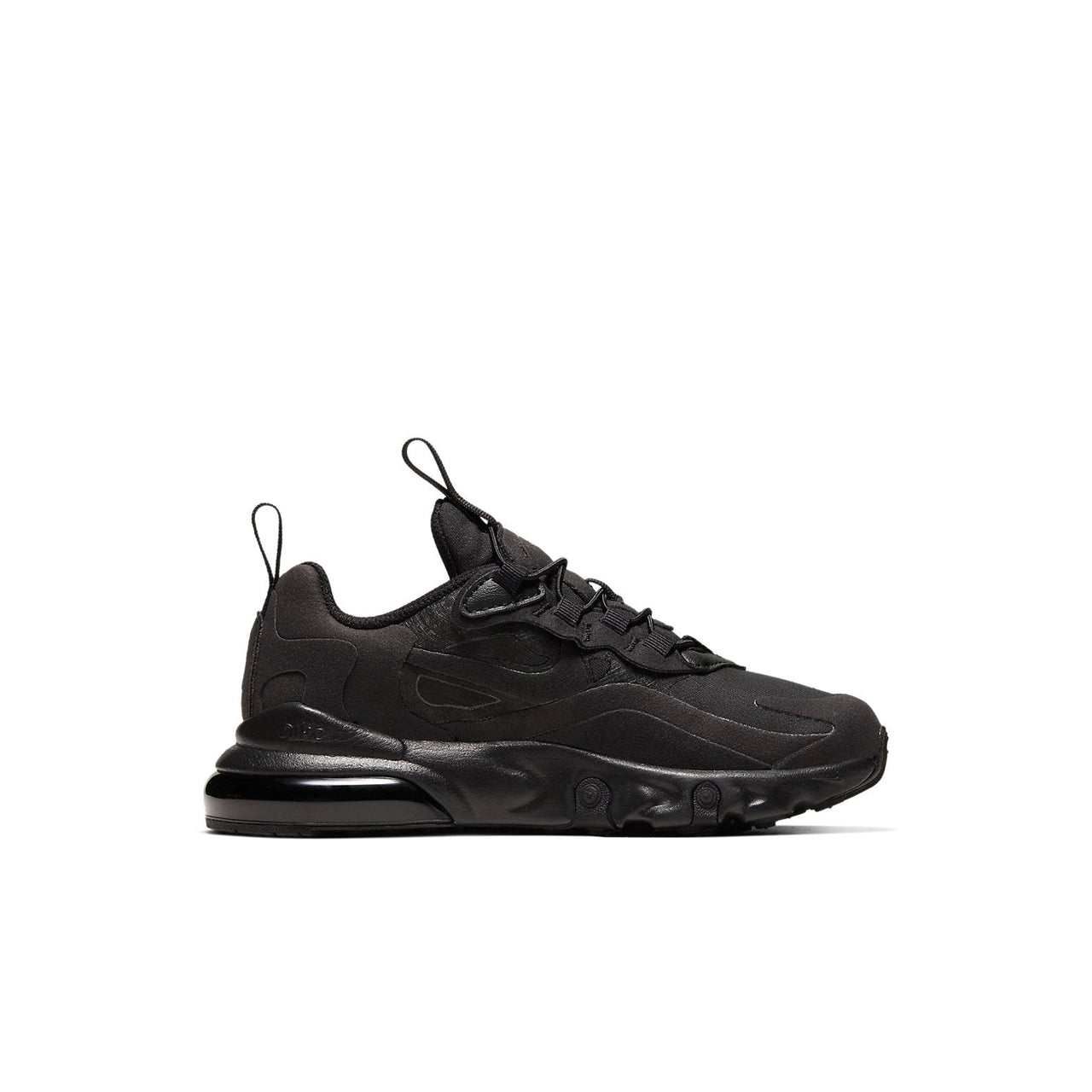 (PS) Nike Air Max 270 React 'Triple Black' BQ0102-004