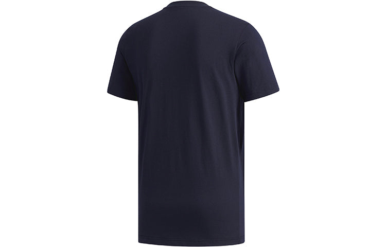 adidas M Stmp T Training Sports Short Sleeve Black FM6246